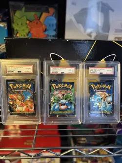 1999 Pokemon Base Set Booster Sealed Pack Art Set WOTC - PSA 10 - SEQUENTIAL - Image 1