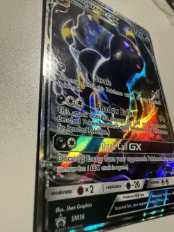 Pokemon Umbreon GX SM36 Promo Holo Trading Card - Image 3