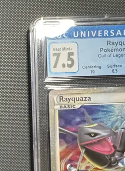 2011 POKEMON CALL OF LEGENDS #SL10 RAYQUAZA-HOLO CGC 7.5 - Image 5