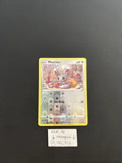 Pokemon Sword & Shield - Minccino - 146/202 - Reverse Holo - Common - M/NM - Image 2