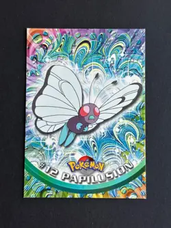 Pokemon - TV Animation - TOPPS - #12 Papilusion - Blue Logo - Neuf - FR - Image 1