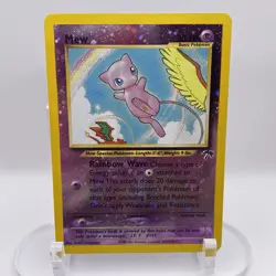 Mew 1/18 Southern Islands Reverse Holo NM WOTC Pokemon TCG Vintage Single - Image 1