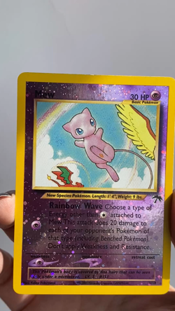 Mew 1/18 Southern Islands Reverse Holo NM WOTC Pokemon TCG Vintage Single - Image 2