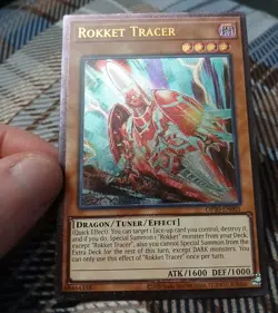 Yugioh Rokket Tracer Ultimate Rare - OP30-EN001 - Image 2