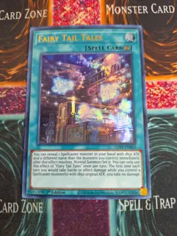 Yu-Gi-Oh! Fairy Tail Tales GFTP-EN010 Ultra Rare 1st Edition Near Mint - Image 1
