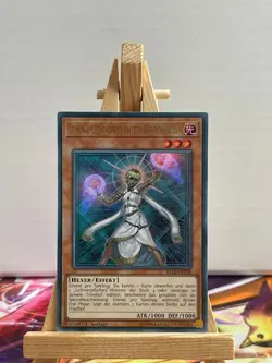 Lumina, Lichtverpflichtete Beschworerin BLLR-DE038 Ultra Rare Deutsch NM YUGIOH - Image 1