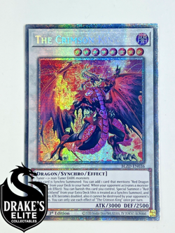 Yugioh - The Crimson King (2) - Starlight Rare - BLZD-EN036 - 1st Edition - Image 1