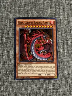 Yugioh Uria, Lord Of Searing Flames DUSA-EN096 Ultra Rare 1st Ed NM - Image 1