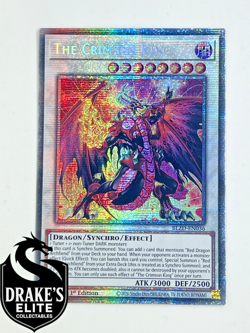 Yugioh - The Crimson King (1) - Starlight Rare - BLZD-EN036 - 1st Edition - Image 1