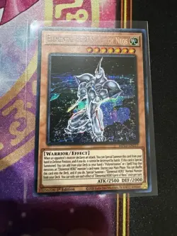 Yugioh! Elemental Hero Spirit Of Neos Mp23-En117 Prismatic Secret Rare Near Mint - Image 1