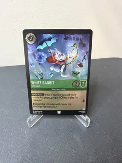 White Rabbit - Late Again 89/204 Winterspell Cold Foil Disney Lorcana - Image 1