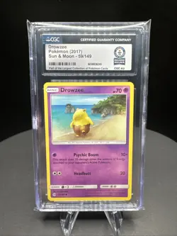 ~ Guiness World Record Holder ❤‍🔥 1 Of 1 (CGC) Drowzee - Pokemon Card TCG ~ - Image 1