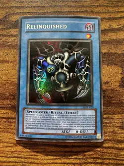 Relinquished First Edition STP 001 Yu-Gi-Oh Card Mint Condition - Image 1