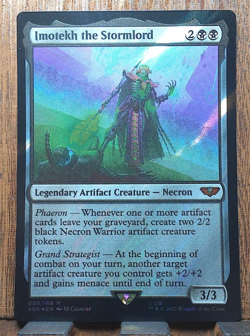 MTG💀 Imotekh the Stormlord (Surge Foil) Universes Beyond: Warhammer 40000 💕❤ - Image 1