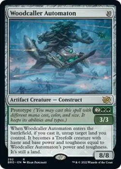 Woodcaller Automaton NM #242 The Brothers' War MTG - Image 1