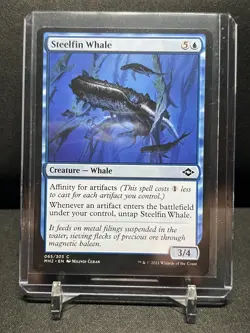 Steelfin Whale - MTG Magic 2021 Modern Horizons 2 NM/M - Image 1