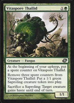 Vitaspore Thallid - Medium Play MTG Planar Chaos - Image 1