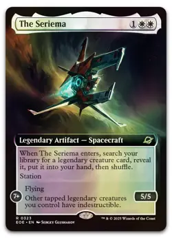 The Seriema (Extended Art) #323 (Foil) (NM) Edge of Eternities EOE Magic MTG - Image 1