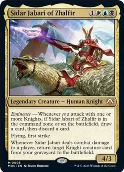 Saint Traft and Rem Karolus NM #9 Commander: March of the Machine MTG - Image 1