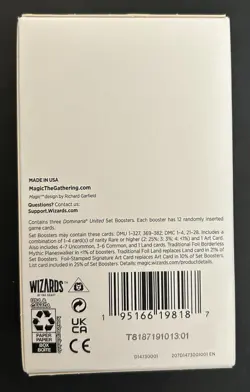 MTG Dominaria United Set Pack (3x Set Boosters) Factory Sealed - Image 2