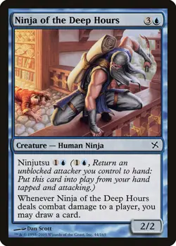 MTG Ninja of the Deep Hours ** Betrayers of Kamigawa ** English - Image 1