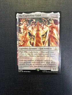 NM The Capitoline Triad, MTG, Baldur's Gate, Magic the Gathering, 1 - Image 1