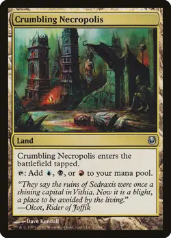 MTG Crumbling Necropolis ** Duel Decks: Ajani vs. Nicol Bolas ** English - Image 1