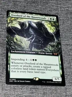 MtG DSK Overlord of the Hauntwoods Mythic 0383 Duskmourn House of Horrors NM - Image 1