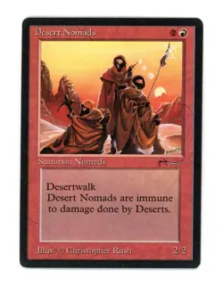 Desert Nomads - Magic the Gathering MTG - Arabian Nights LP 1993 - Image 1
