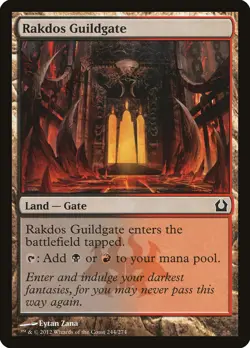 MTG Rakdos Guildgate ** Return to Ravnica ** English - Image 1