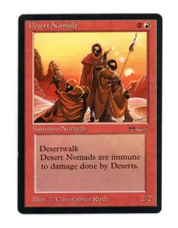 Desert Nomads - Magic the Gathering MTG - Arabian Nights LP 1993 - Image 1