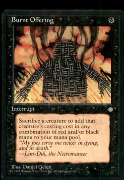 MTG Burnt Offering LP Light Play Ice Age [4383] - Image 1