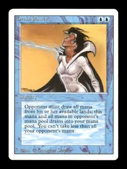 MTG Drain Power LP Light Play Revised 3rd Edition [4392] - Image 1