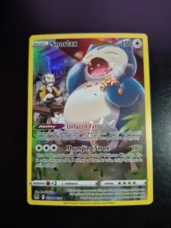 Snorlax TG10 NM Ultra Rare Lost Origin Trainer Gallery Pokemon TCG - Image 1