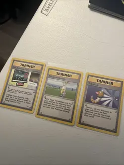 Pokemon Trainer Cards - No Removal Gym(HP), Pokemon Breeder(HP), Scoop Up (LP) - Image 1