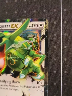 Rayquaza EX Ultra Rare Holo #75 Pokemon Roaring Skies 2015 TCG, In Sleeve - Image 5