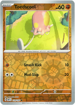 Toedscool (Reverse Holo) - 118/197 - Obsidian Flames - Pokemon English - Image 1