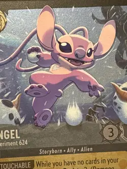 Angel Experiment 624 Legendary Cold Foil 191/204 Disney Lorcana Winterspell - Image 1
