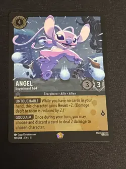 Angel Experiment 624 Legendary Cold Foil 191/204 Disney Lorcana Winterspell - Image 2