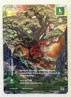 Wonders of The First - Verdant Grove Formless Foil Common Call Of The Stones - Image 1