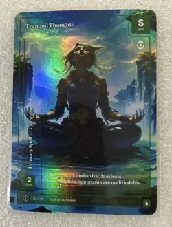 Wonders of The First - Tranquil Thoughts EPIC Formless Foil Call Of The Stones - Image 1