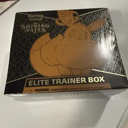 Pokemon TCG Shining Fates Elite Trainer Box Eevee English 1 Box Card Stock - Image 1