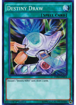 Yugioh - Destiny Draw (Super Rare) (1st Edition) - DESO-EN014 (P) - Image 1