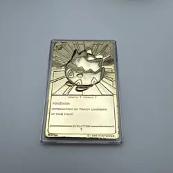 Pokemon Limited Edition 1999 Togepi 23K Gold Plated Trading Card W/ COA MINT - Image 5