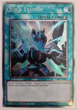 RA05-EN062 Quick Launch - Starlight Rare Card 1st Edition - Image 1