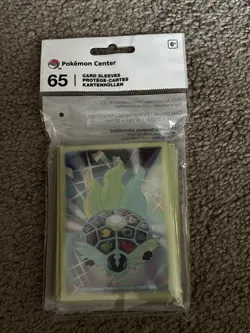 Terapagos (Terastal Form) Card Sleeve Pokemon Center Original X64 - Image 1