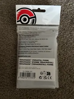 Terapagos (Terastal Form) Card Sleeve Pokemon Center Original X64 - Image 2