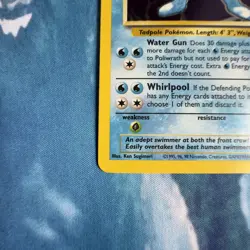 Pokemon Cards Poliwrath 13/102 Base Set Unlimited Holo Rare - Image 3