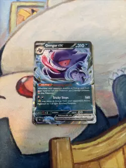 Gengar ex 104/162 Temporal Forces (TEF) NM Double Rare Pokemon Card - Image 1