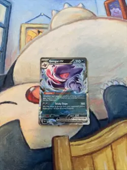 Gengar ex 104/162 Temporal Forces (TEF) NM Double Rare Pokemon Card - Image 2